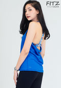Fitz -Sunshine Tank Top - Sky Flower