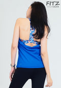 Fitz -Sunshine Tank Top - Sky Flower