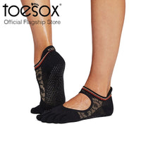 New Fall 2024 ToeSox Grip Full Toe Bellarina โทซอคส์ ถุงเท้ากันลื่น ปิดนิ้วเท้า พิลาทิส บาร์ โยคะ และเต้น