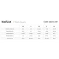 ToeSox โทซอคส์ ถุงเท้ากีฬาแยกนิ้ว เนื้อหนานุ่ม ข้อต่ำ รุ่น Medium Weight No Show