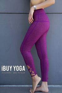 Fitz ALOHA 7/8 LEGGING - Purple