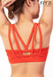 สปอร์ตบรา บราโยคะ บราออกกำลังกาย Fitz - SixPower Bra - Fire