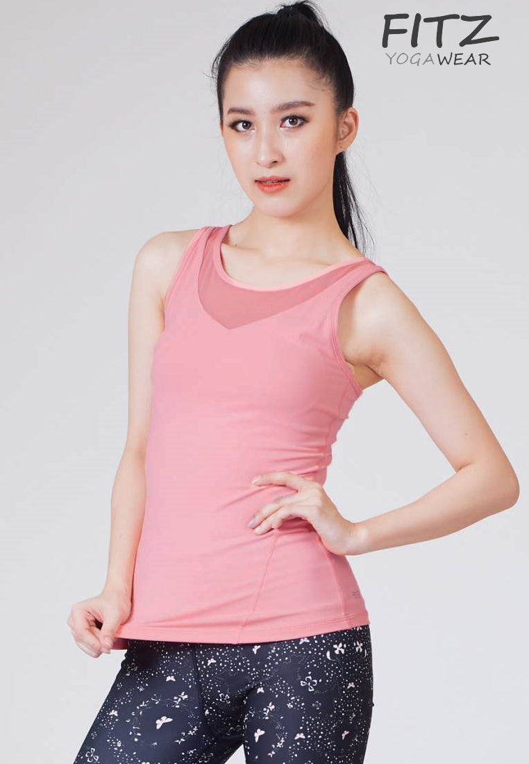 Fitz - Smooth Tank Top - Pink