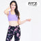 สปอร์ตบรา บราโยคะ บราออกกำลังกาย Fitz - Sweaty Bra - Light Purple