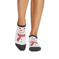 Tavi Grip Savvy Snowman แทวี ถุงเท้ากันลื่น ไม่แยกนิ้วเท้า พิลาทิส บาร์ โยคะ และเต้น