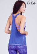 Fitz - Texas Tank Top - Light Blue