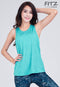 Fitz - Texas Tank Top - Teal