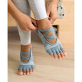 Toesox 👣 รุ่น แอล Elle Grip Half Toe🩰 ถุงเท้ากันลื่น แยกนิ้ว เปิดนิ้ว เท้าถุงเท้าโยคะ ถุงเท้าพิลาทิส เต้น แบรนด์ โทซอคส์