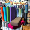 หมอนโยคะ เมมโมรี่โฟม Top Grade นุ่มแน่นเฟิร์ม แน่นพอดี ไม่ยวบ พร้อม ปลอกหมอน Organic Cotton ( Bolsters ) หมอนทรงปราณยามะ