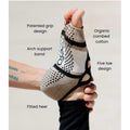 Toesox 👣 รุ่น แอล Elle Grip Half Toe🩰 ถุงเท้ากันลื่น แยกนิ้ว เปิดนิ้ว เท้าถุงเท้าโยคะ ถุงเท้าพิลาทิส เต้น แบรนด์ โทซอคส์