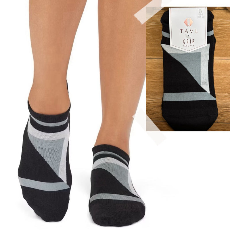 TAVI รุ่น SAVVY แซฟวี่🧦ถุงเท้ากันลื่น ไม่แยกนิ้วเท้า ถุงเท้ากันลื่นพิลาทิส ถุงเท้าโยคะ ถุงเท้าเต้นและบาร์ แบรนด์ แทวี