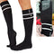 ToeSox 👣 Grip Full Toe Scrunch Knee High ถุงเท้ากันลื่น ปิดนิ้วเท้า ถุงเท้าพิลาทิส โยคะ รุ่น สครันช์ ยาวใต้เข่า แบรนด์