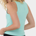 Tavi Noir แทวี นัวร์ เสื้อออกกำลังกาย รุ่น Ribbed Tank เสื้อกล้ามยาวผ้าร่อง เสื้อออกกำลังกาย โยคะ / Barre / พิลาทิส 🧘‍♀