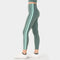 Tavi Noir กางเกงออกกำลังกาย มีแถบข้าง รุ่น High Waisted 7/8 Stripe Tight ทรงยาวเหนือตาตุ่ม กางเกงพิลาทิส กางเกงโยคะ ฟิตเ
