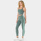 Tavi Noir กางเกงออกกำลังกาย มีแถบข้าง รุ่น High Waisted 7/8 Stripe Tight ทรงยาวเหนือตาตุ่ม กางเกงพิลาทิส กางเกงโยคะ ฟิตเ