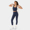 Tavi Noir กางเกงออกกำลังกาย มีแถบข้าง รุ่น High Waisted 7/8 Stripe Tight ทรงยาวเหนือตาตุ่ม กางเกงพิลาทิส กางเกงโยคะ ฟิตเ