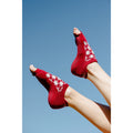 Toesox Grip Half Toe รุ่น Low Rise  ถุงเท้ากันลื่น เปิดนิ้วเท้า ถุงเท้าโยคะ พิลาทิส บาร์ เต้น