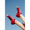 Toesox Grip Half Toe รุ่น Low Rise  ถุงเท้ากันลื่น เปิดนิ้วเท้า ถุงเท้าโยคะ พิลาทิส บาร์ เต้น