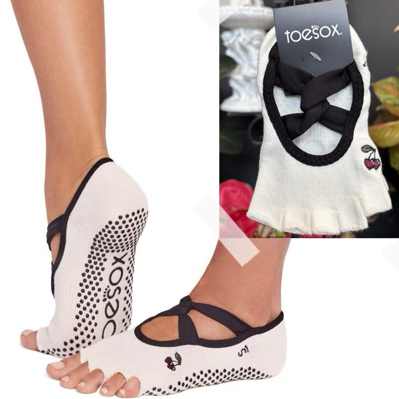 ToeSox 👣 Ivy Grip Socks Half Toe✨ถุงเท้ากันลื่นแยกนิ้ว เปิดนิ้วเท้า