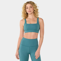 Tavi Noir สปอร์ตบรา รุ่น Square Neck Bra บราบราโยคะ บราพิลาทิส ฟิตเนส🏋เน้นกระชับ เก็บทรงพิเศษจากผ้า TaviSculpt® มีฟองน้ำ