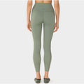 Tavi Noir กางเกงออกกำลังกาย High Waisted Pocket 7/8 Tight กางเกงเลกกิ้งเอวสูง กางเกงโยคะ กางเกงฟิตเนส ไลฟ์สไตล มีกระเป๋า