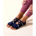 Toesox 👣 รุ่น แอล Elle Grip Half Toe🩰 ถุงเท้ากันลื่น แยกนิ้ว เปิดนิ้ว เท้าถุงเท้าโยคะ ถุงเท้าพิลาทิส เต้น แบรนด์ โทซอคส์