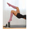 ToeSox Grip Half Toe Scrunch Knee ถุงเท้ากันลื่น เปิดนิ้วเท้า ถุงเท้าพิลาทิส ถุงเท้าโยคะ รุ่น สครันช์ ยาวใต้เข่า แบรนด์