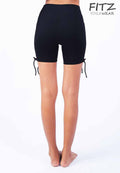 Fitz - Tie Shorts - Black