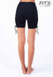 Fitz - Tie Shorts - Black