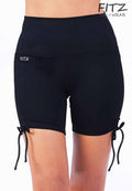 Fitz - Tie Shorts - Black
