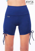 Fitz - Tie Shorts - Blueberry
