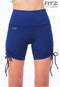 Fitz - Tie Shorts - Blueberry