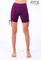 Fitz - Tie Shorts - Plum