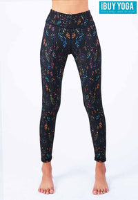 Yoga Long Pants No. 545 - Feather Dream