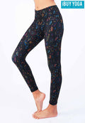 Yoga Long Pants No. 545 - Feather Dream