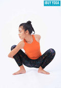 Yoga Long Pants No. 545 - Feather Dream