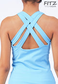 Fitz - Audrey Tank Top - Baby Blue
