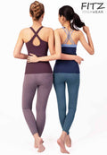 Fitz High Waist 7/8 Legging - Elena - Blue