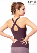 Fitz - True freedom Tank Top - Purple Prune