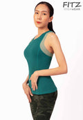Fitz - Marvelous Tank Top - Green petrol