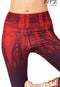 Fitz กางเกงโยคะ ออกกำลังกาย ขา9ส่วน ลายสีดา - Mrs. Sida