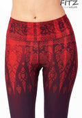 Fitz yoga pants, exercise, 9-inch legs, Sida pattern - Mrs. Sida