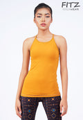 Fitz - Strappy Tank Top - Gold Tone