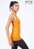 Fitz - Strappy Tank Top - Gold Tone