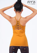 Fitz - Strappy Tank Top - Gold Tone
