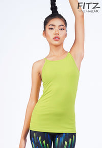 Fitz - Strappy Tank Top - Lime