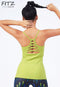 Fitz - Strappy Tank Top - Lime