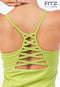 Fitz - Strappy Tank Top - Lime
