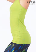 Fitz - Strappy Tank Top - Lime
