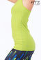 Fitz - Strappy Tank Top - Lime